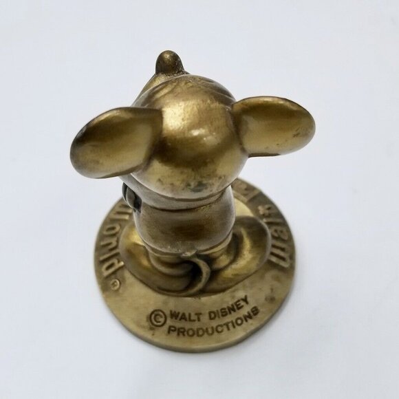 Vintage Walt Disney World Mickey Mouse White MGM Mug Box Brass Bell Lot 3 - Picture 3 of 11
